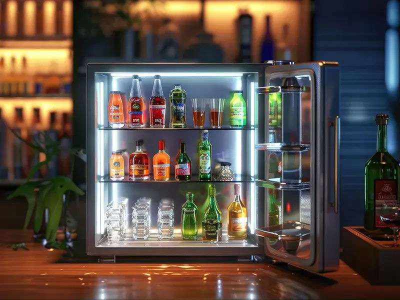 commercial beer refrigerator