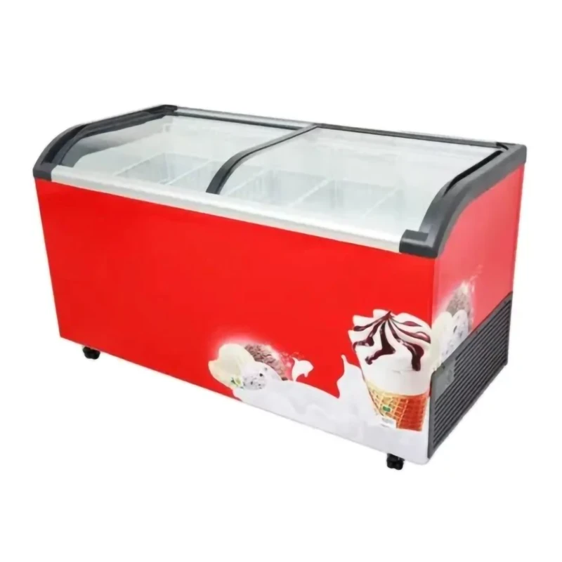 display freezer ice cream