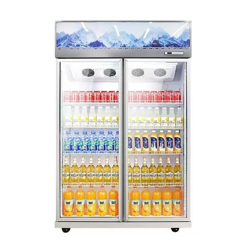 two door commercial refrigerator