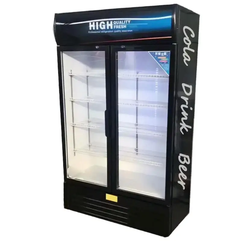 Double Door Display Refrigerator