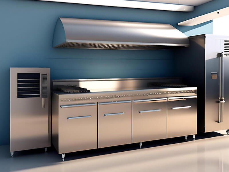 Commercial Stainless Steel Refrigerator