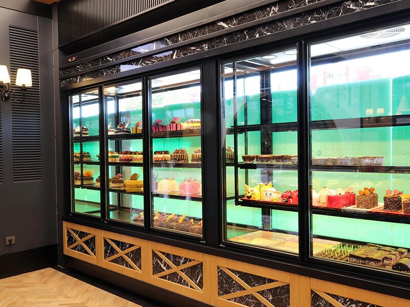 Upright Display Freezer
