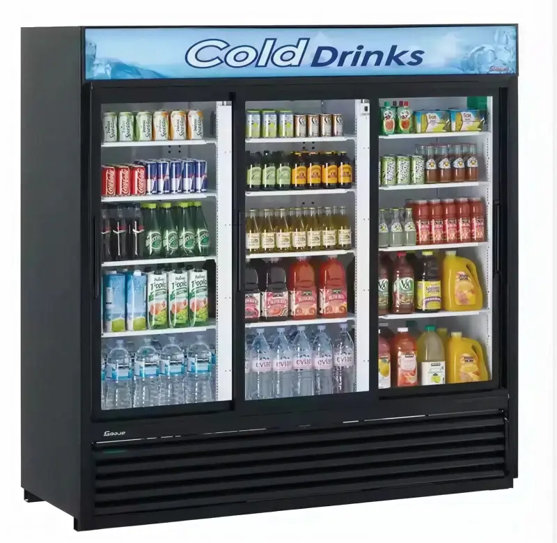 commercial drink refrigerator