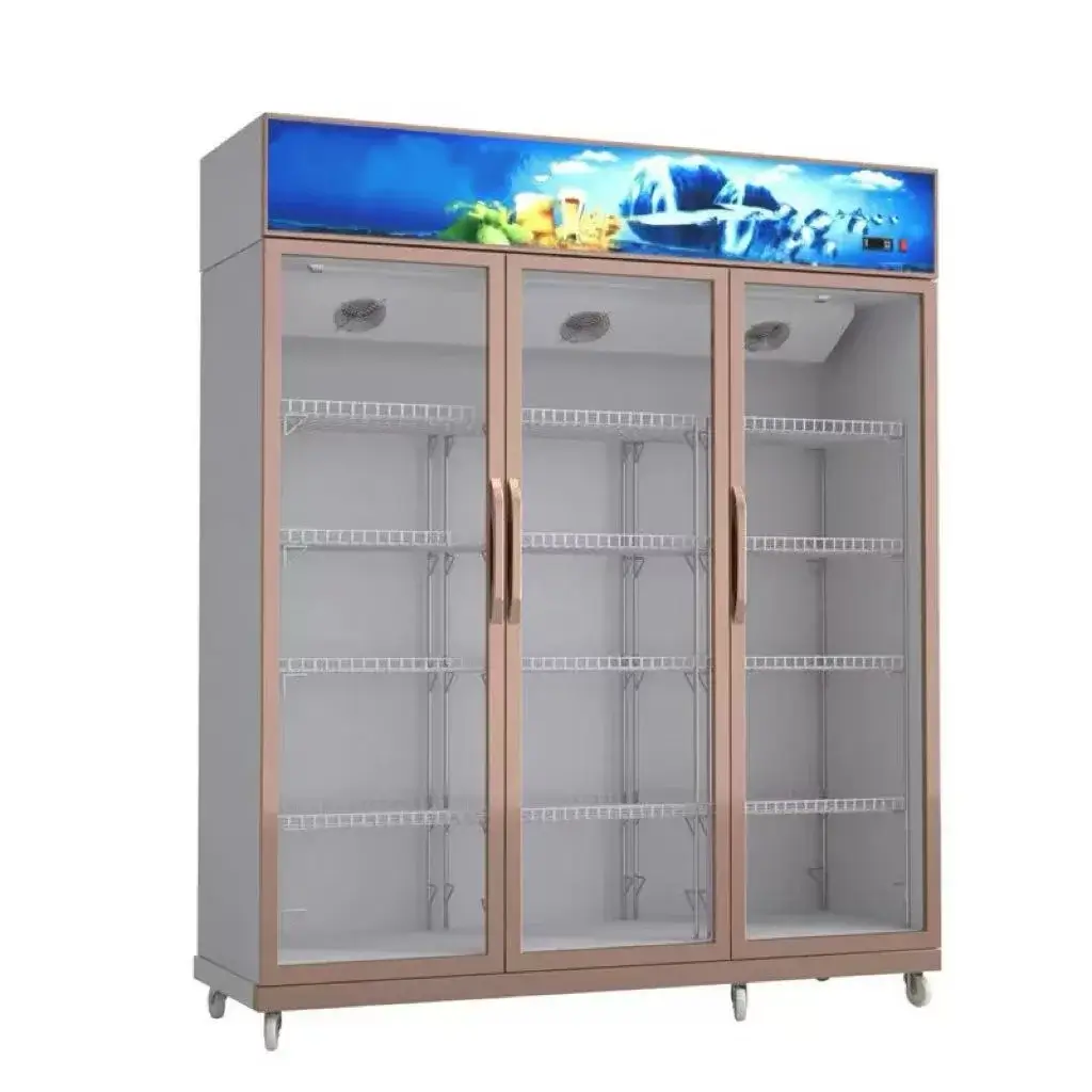 3 door commercial refrigerator