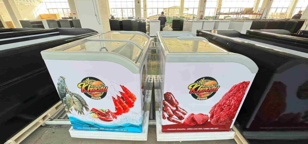 Custom commercial refrigerator