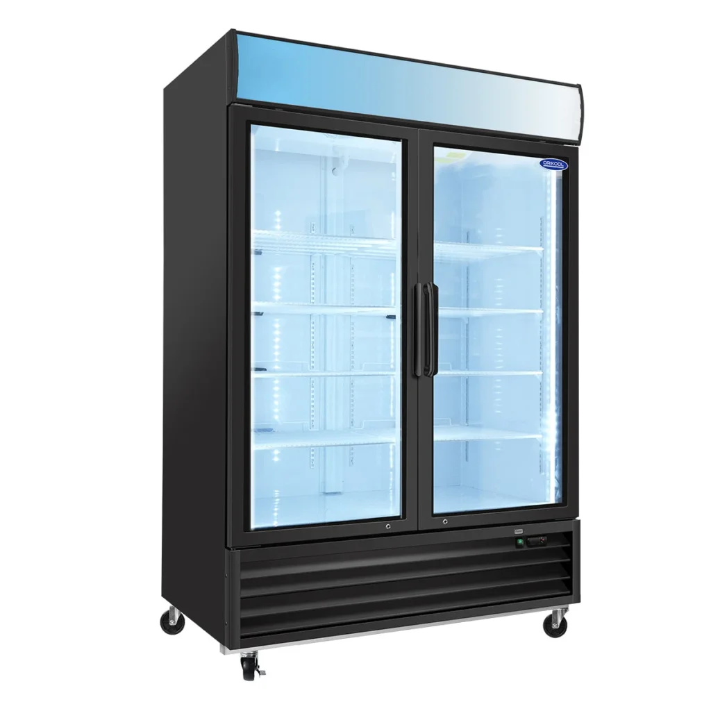Double Door Display Refrigerator