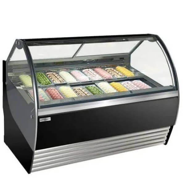 display freezer ice cream