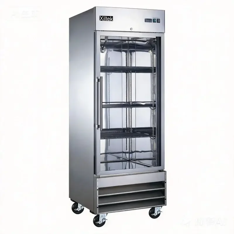 Single door upright