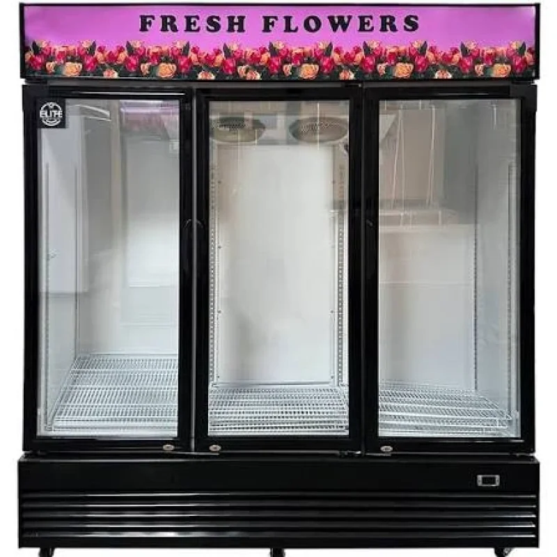 3 Door Floral Cooler