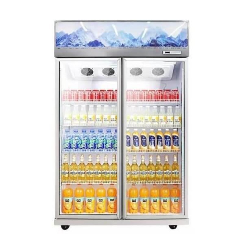 2 Glass Door Commercial Refrigerators