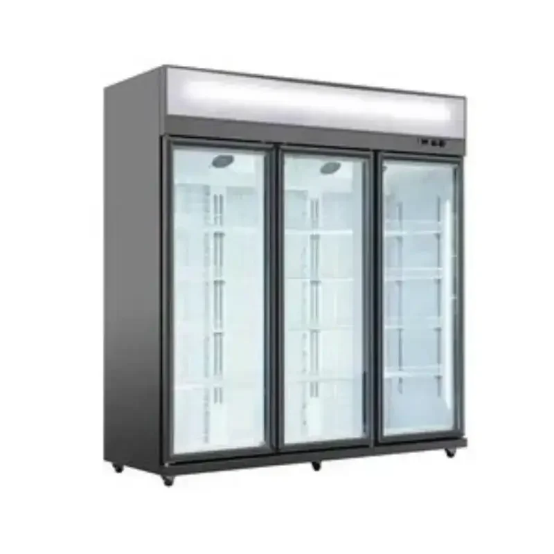 Three Door Display Freezer
