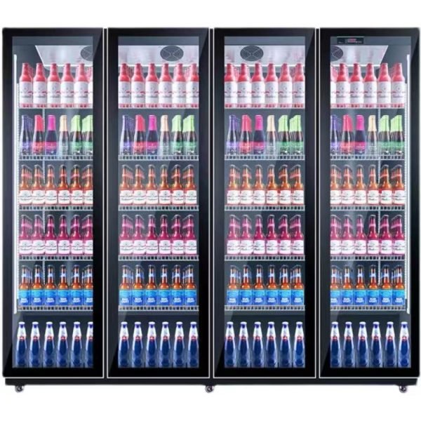 four doors refrigerator